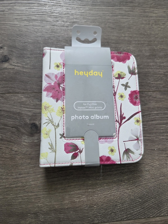 Other - heyday Floral Photo Album for Instax Mini Prints - NEW